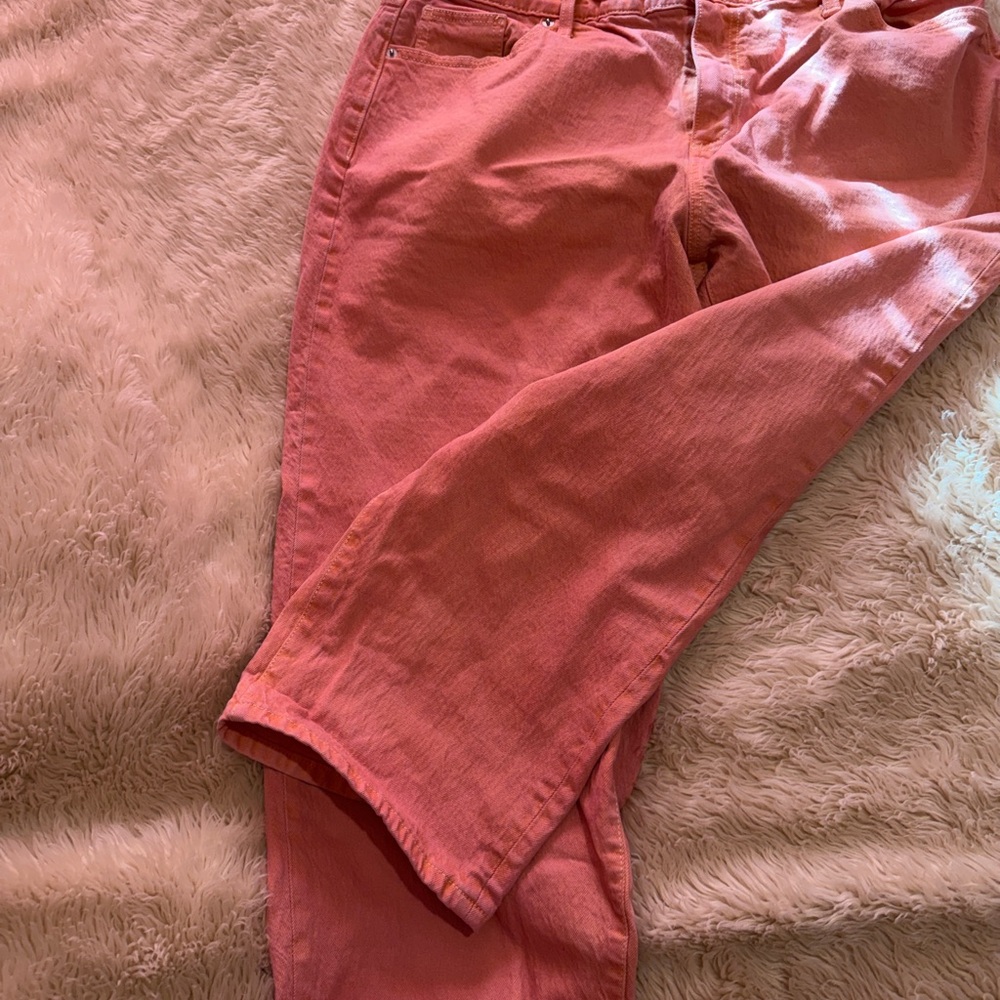 Universal Thread Pink Wide-Leg Jeans